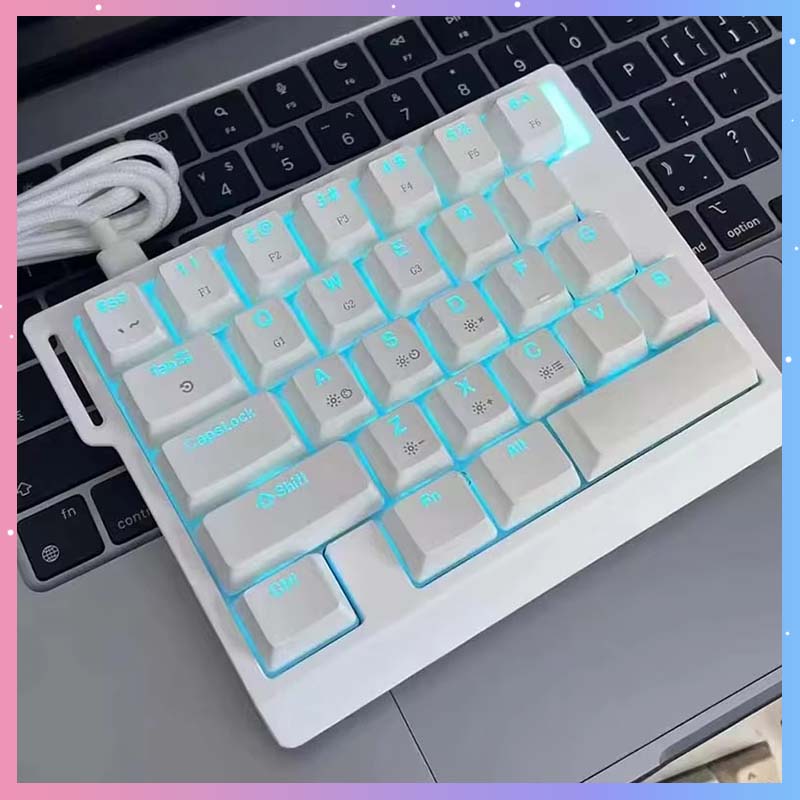 Esports Gaming Keyboard - HE30 Keyboard Gaming Mekanik 29 Tombol
