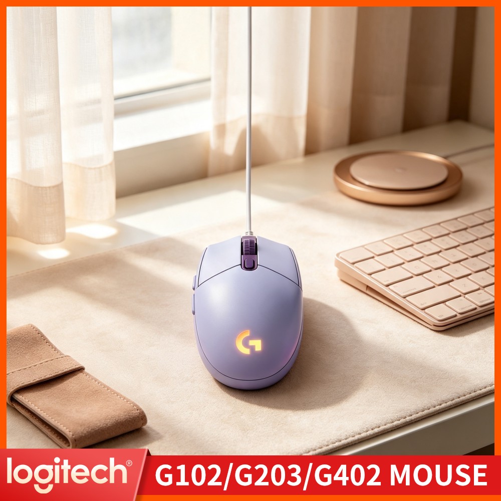 Logitech Mouse G203 - Mouse Gaming Berkabel Logitech G203 Tombol