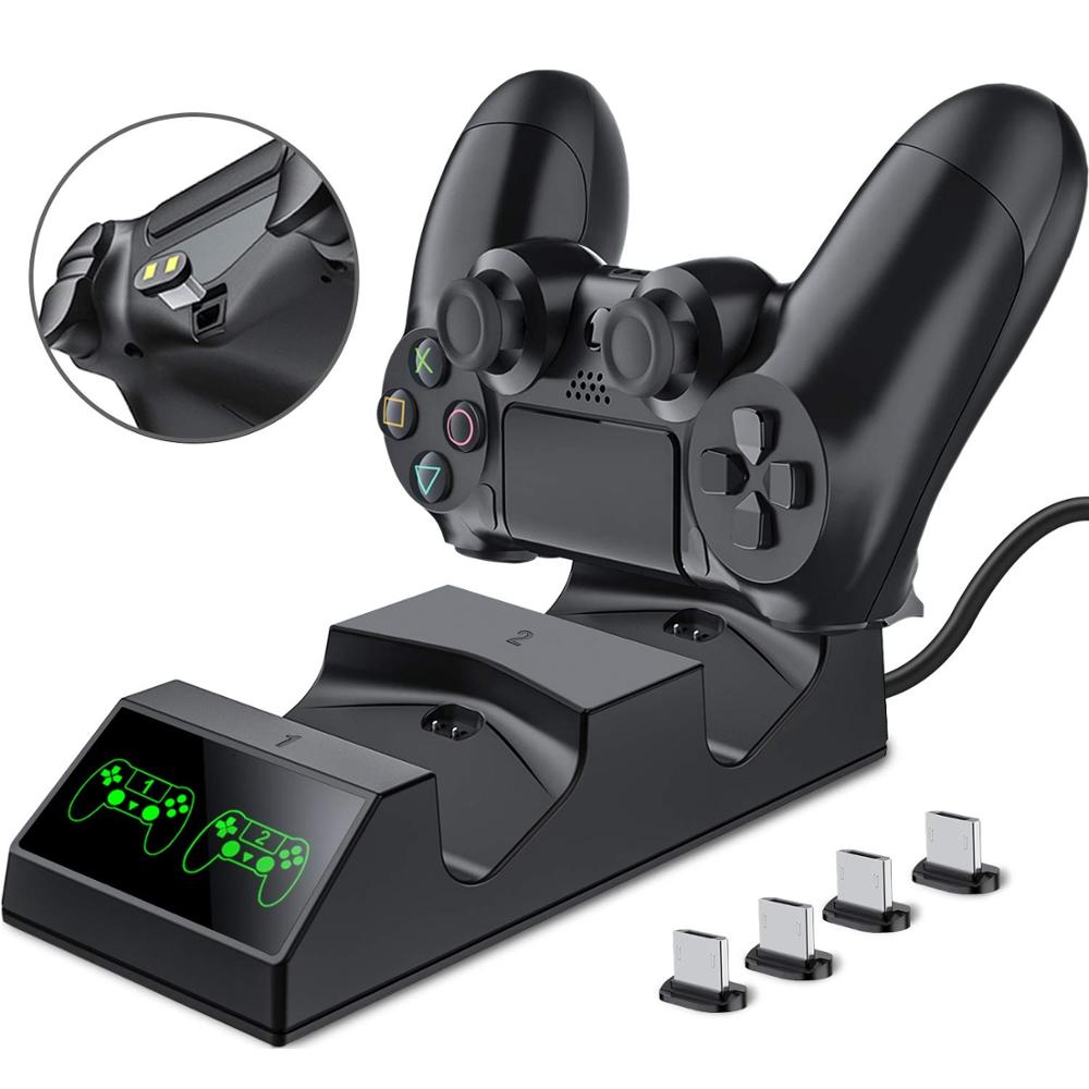 Esports Gaming Station - Stasiun Dok pengisi daya pengontrol PS4