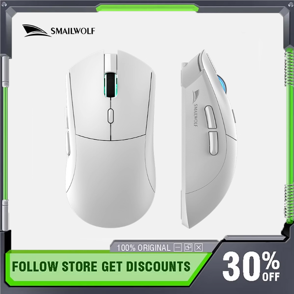 Esports Gaming Business - SMAILWOLF RS7 Mouse Gaming Bluetooth Nirkabel
