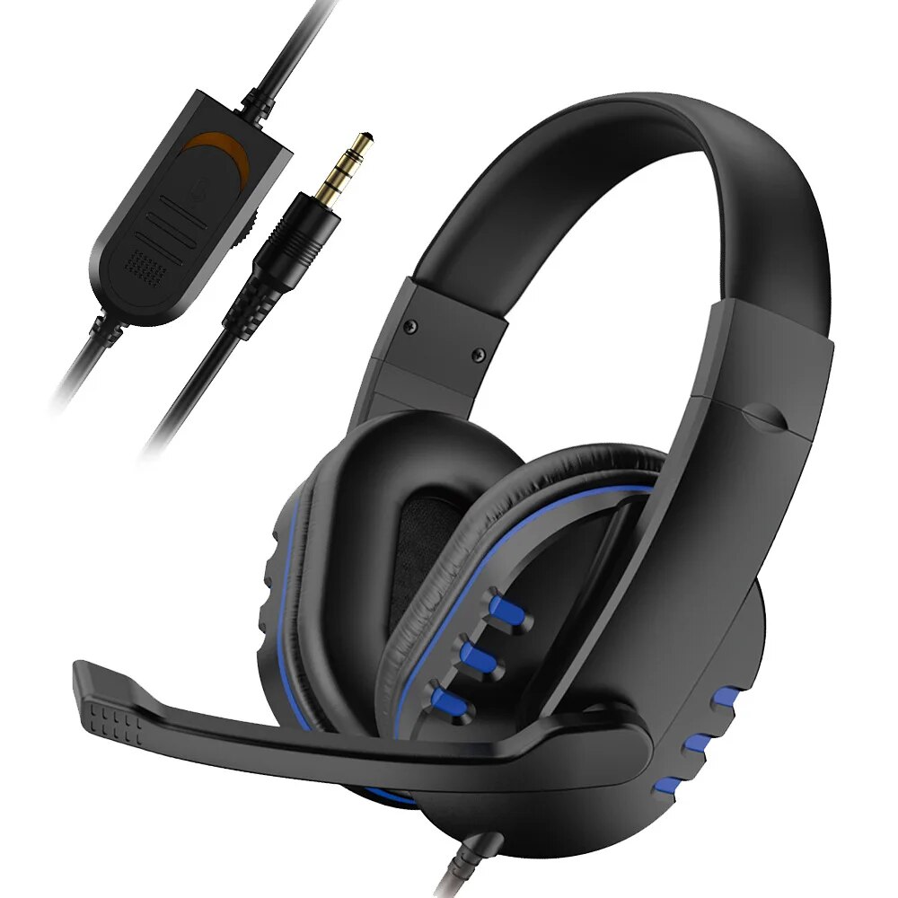 Esports Gaming Station - HEADPHONE Headset Game berkabel 3.5mm, earphone