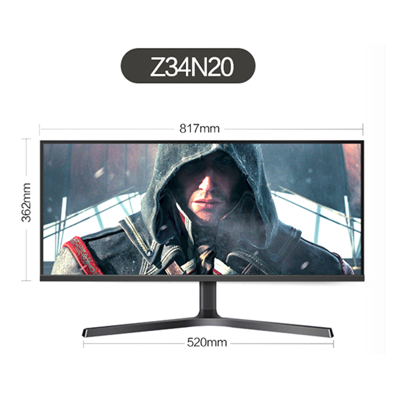 Esports Gaming Business - Monitor Datar Panel IPS 34 