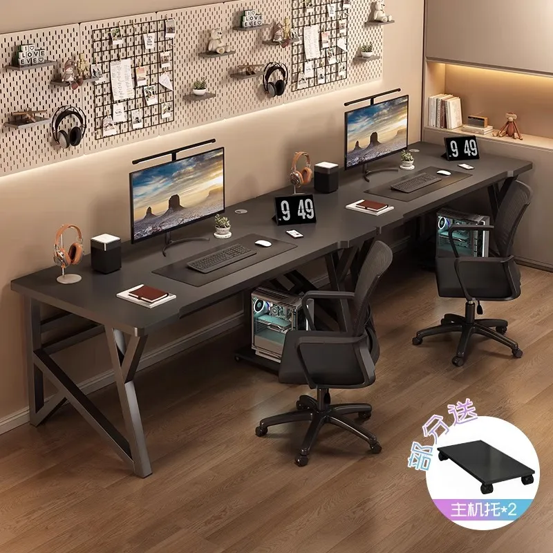 Esports Gaming Station Desk - Meja Komputer Ganda untuk E-sports, Meja