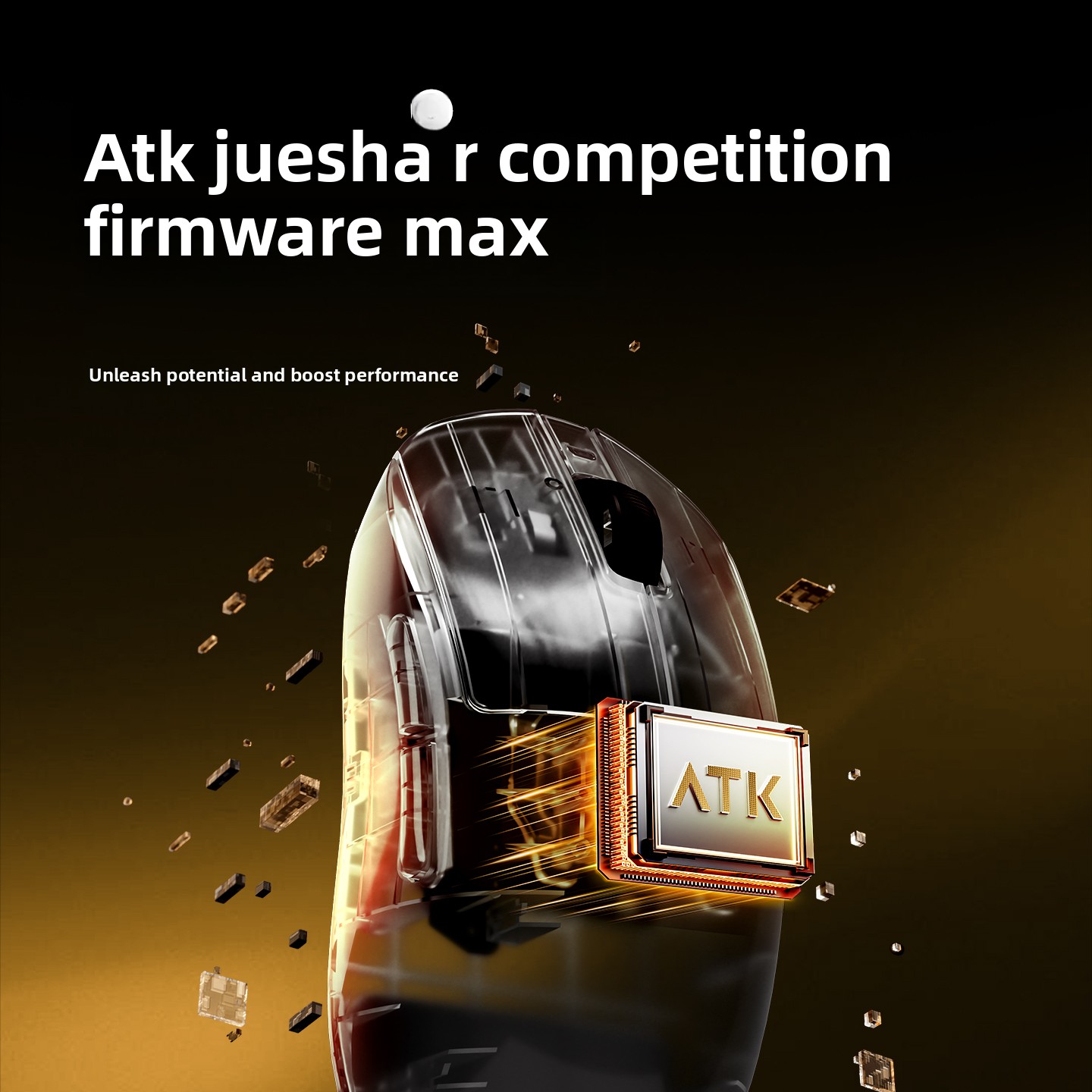 ATK A9 NB Mouse Gaming Nirkabe - Esports Gaming Station ulasan dan harga