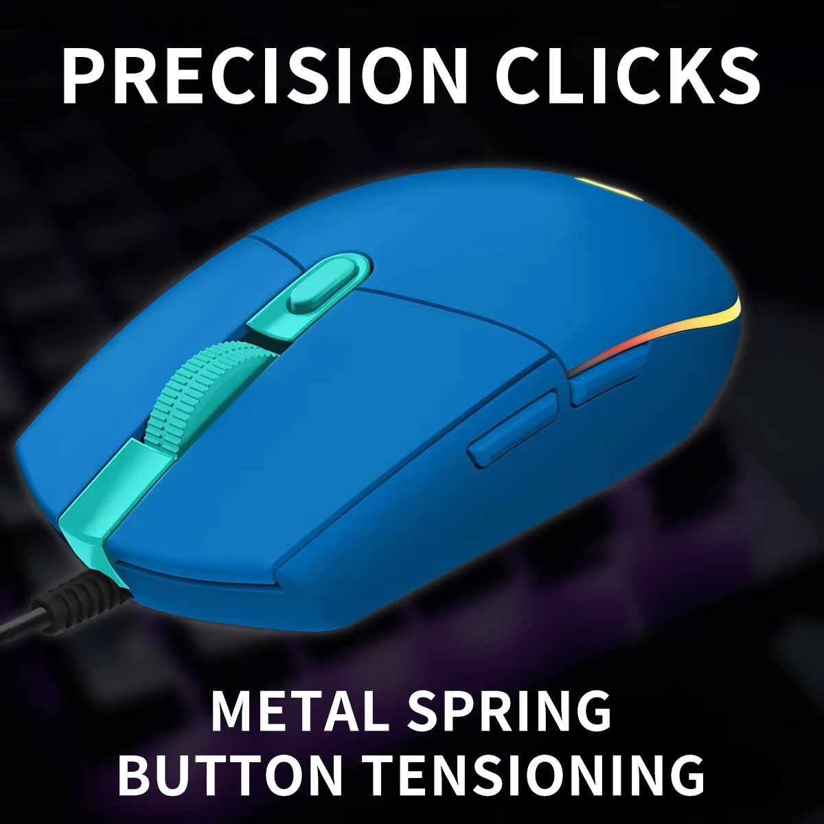 Mouse Gaming Logitech G203 RGB - Logitech Mouse G203 ulasan dan harga