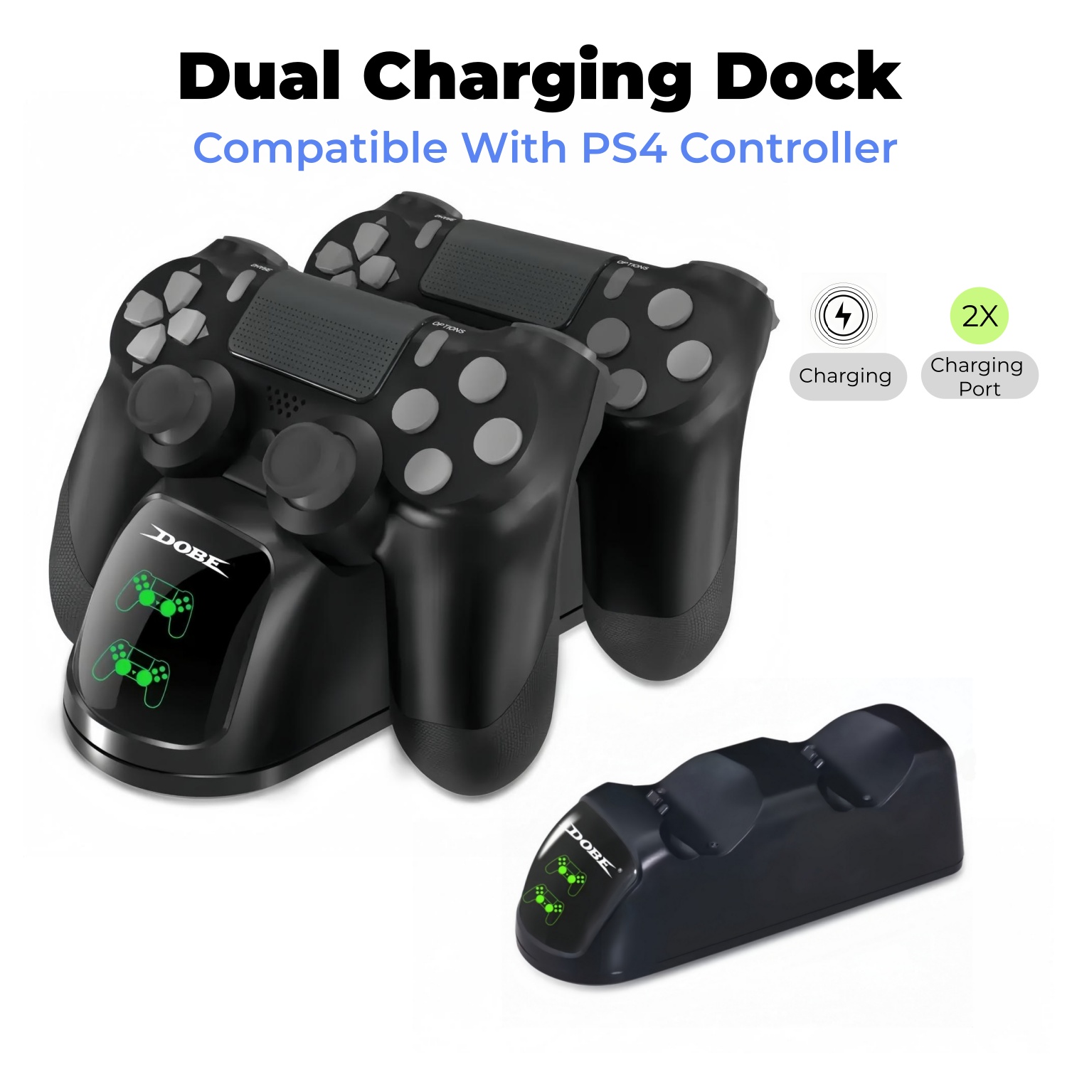 Dok Pengisi Daya Ganda untuk K - Esports Gaming Station ulasan dan harga