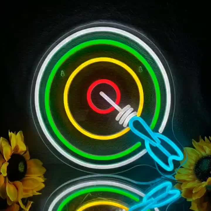 Lampu Dinding LED Neon Bullsey - Esports And Gaming Lounge ulasan dan harga