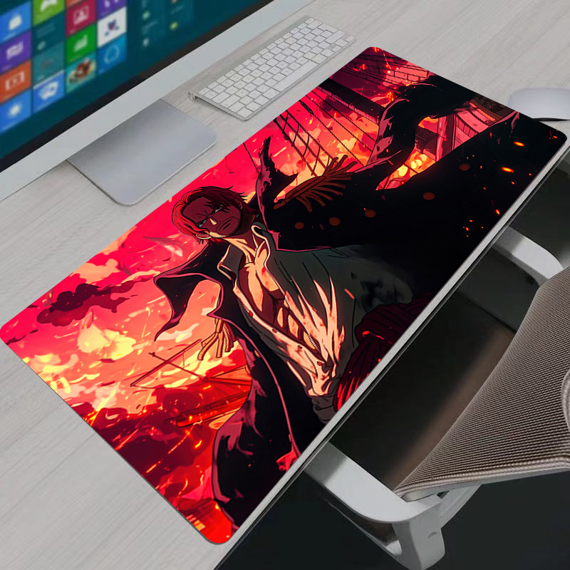 One Piece Shanks Mouse Pad Bes - Esports Gaming Pad ulasan dan harga