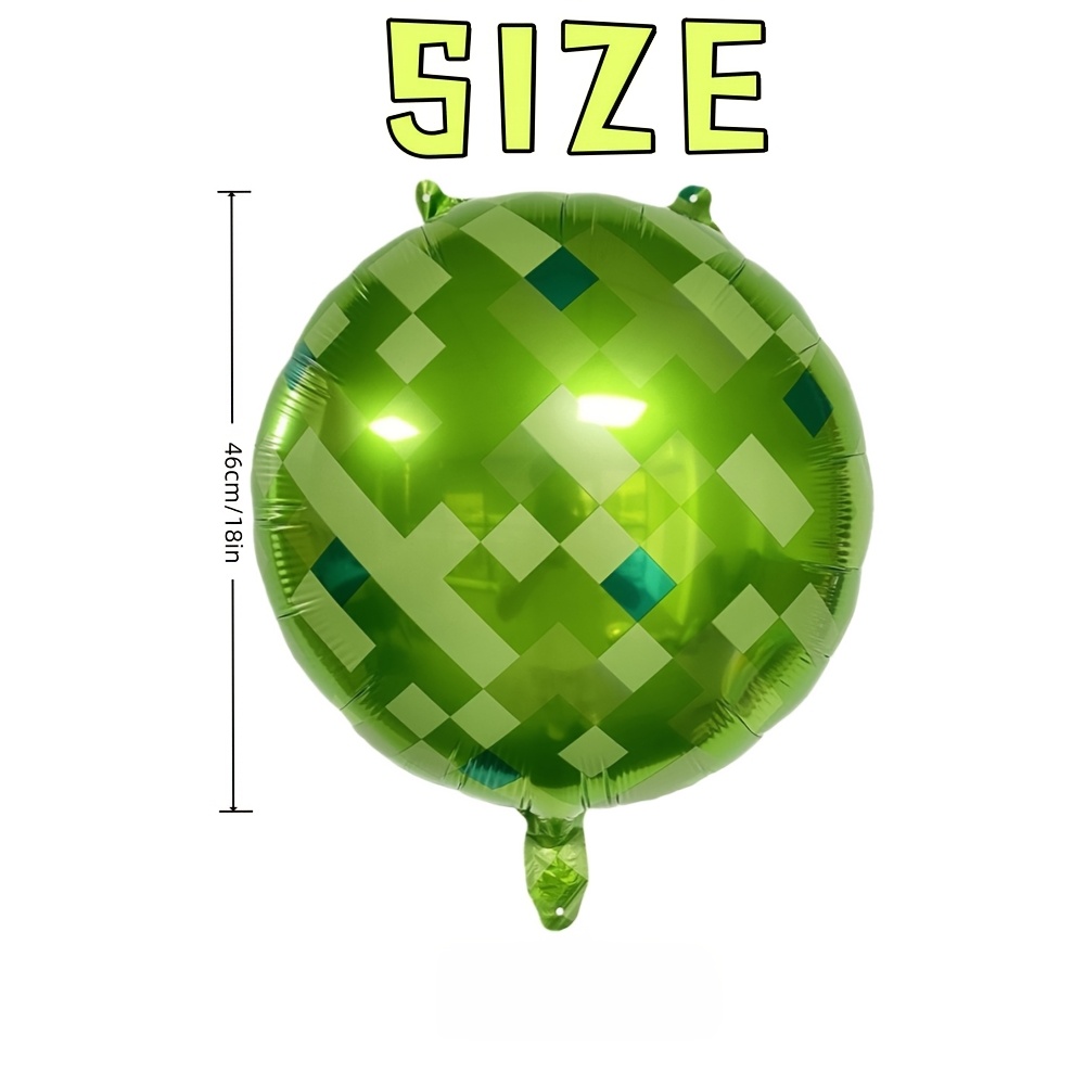 Set Balon Hijau Pixel - Dekora - Esports Gaming Events ulasan dan harga