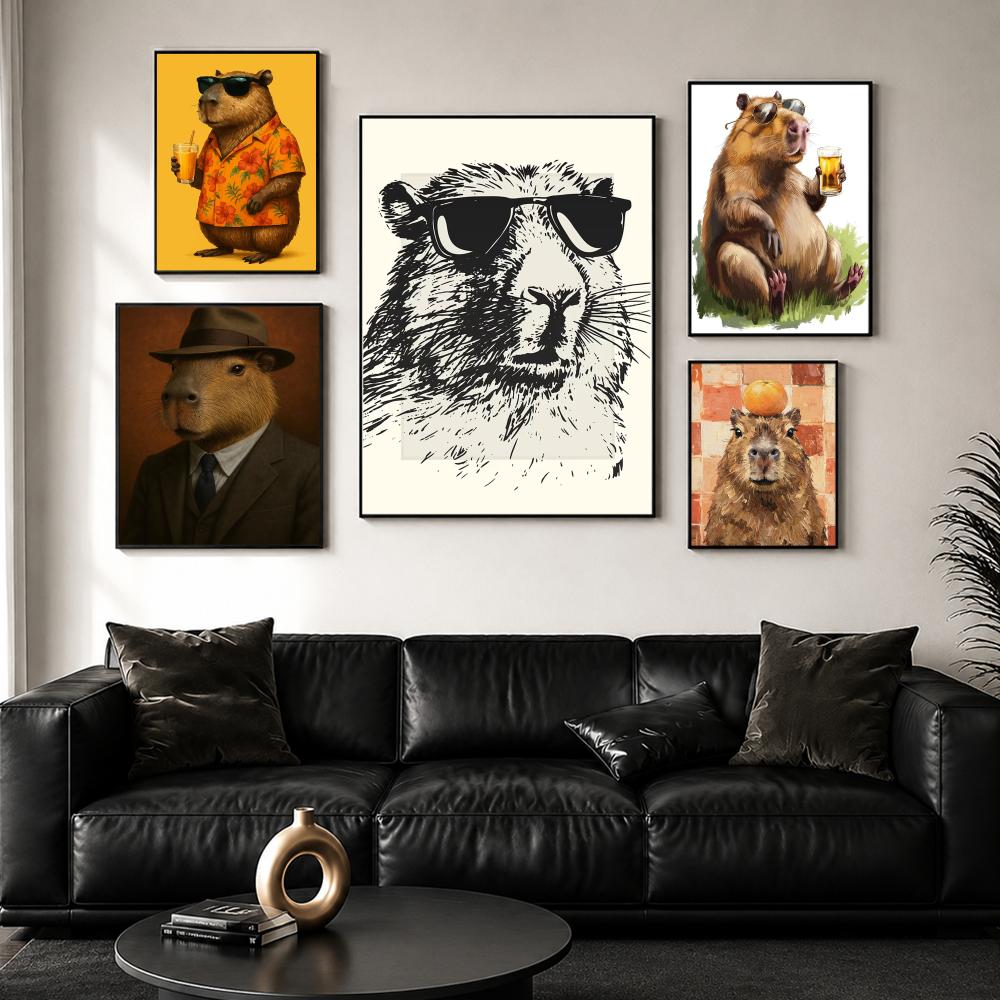 Poster Dinding Cetak Capybara  - Esports And Gaming Lounge ulasan dan harga