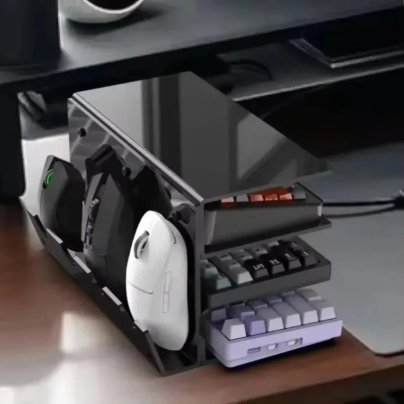 Rak Akrilik Bening 3 Tingkat u - Esports Gaming Keyboard ulasan dan harga