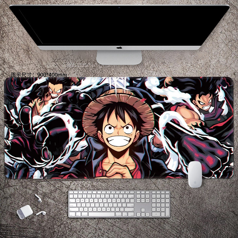 Alas Mouse Kulit ONE PIECE Ani - Esports Gaming Pad ulasan dan harga