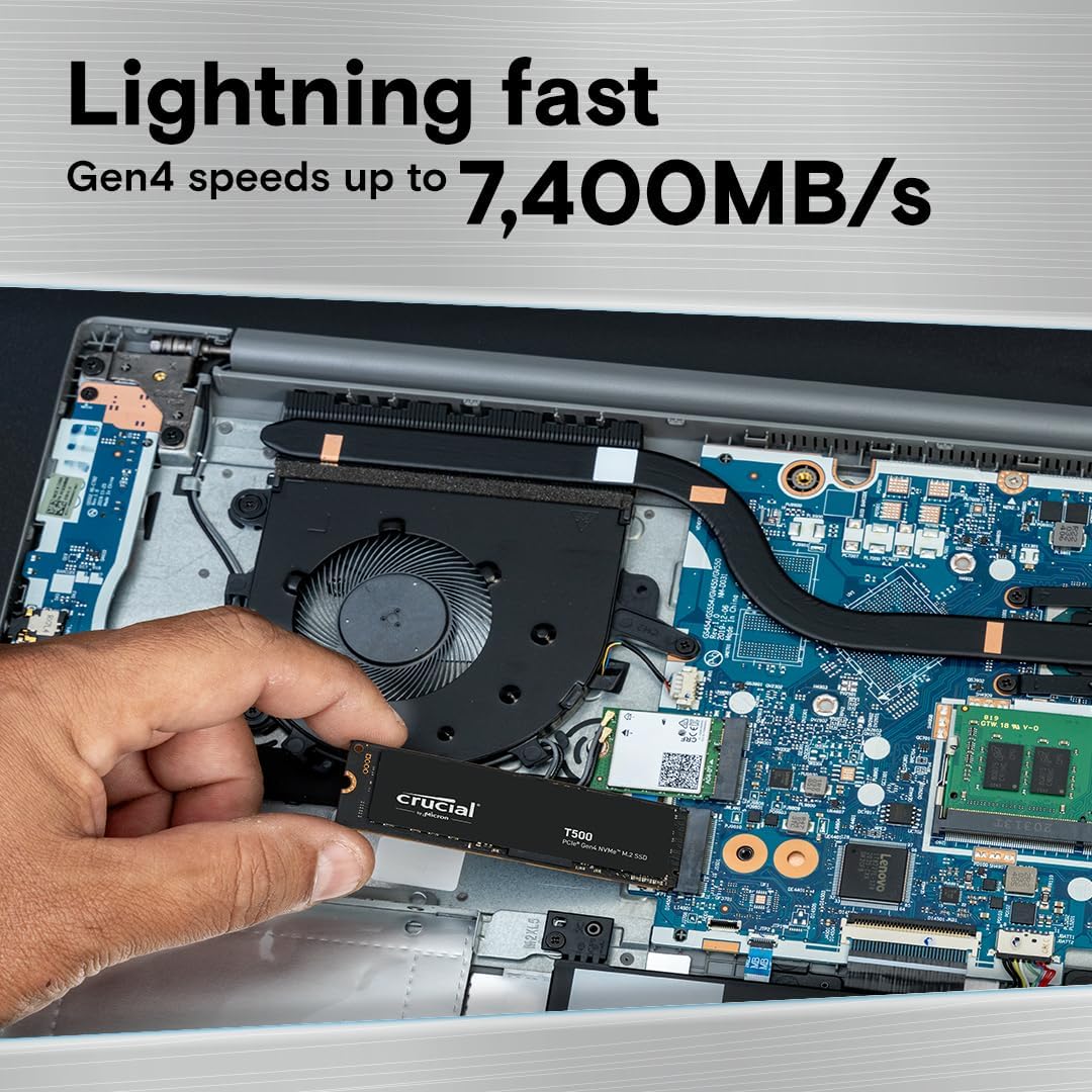 Crucial T500 1TB Gen4 NVMe M.2 - Samsung Ssd Evo 870 ulasan dan harga