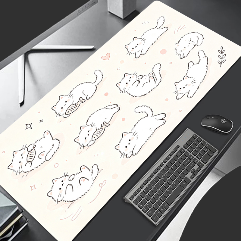 Alas Mouse Kartun Piksel Renda - Esports Gaming Keyboard ulasan dan harga