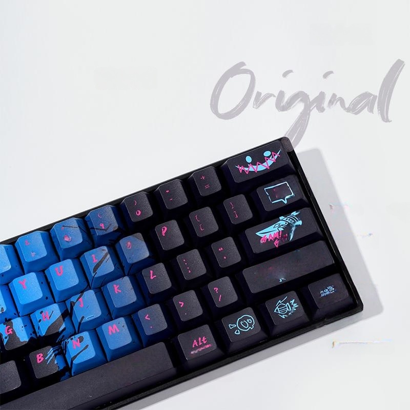 Jinx Hero Theme Keycaps 137 Ke - Esports Gaming Keyboard ulasan dan harga