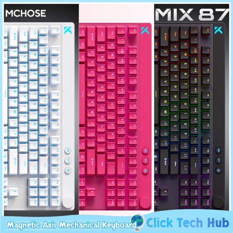 Mchose Mix 87 Sumbu Magnetik E - Esports Gaming Events ulasan dan harga